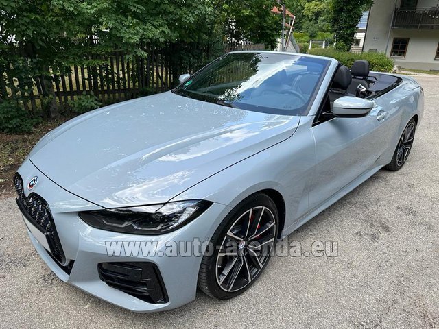 Rental BMW M430i xDrive Convertible in the München Train Station
