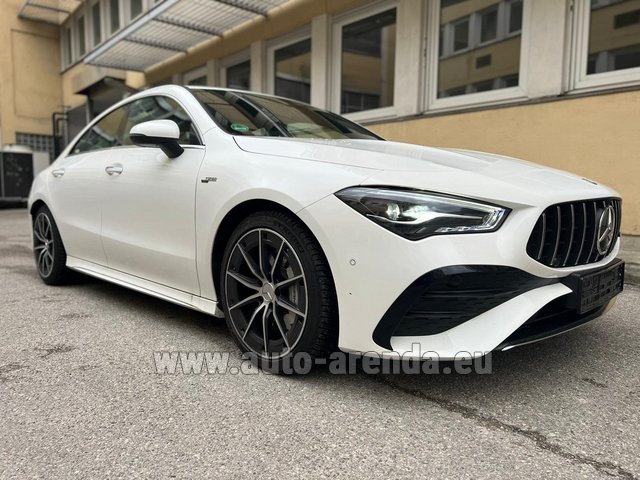 Rental Mercedes-Benz AMG CLA 35 4MATIC Coupe in Tegernsee
