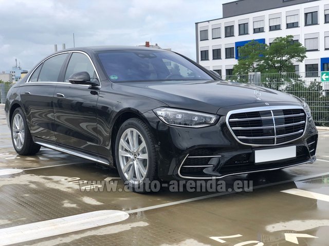 Rental Mercedes-Benz S-Class S 350 Long 4Matic Diesel AMG equipment W223 in Bad Wiessee