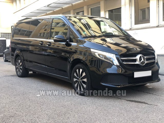 Rental Mercedes-Benz V-Class (Viano) V 300d extra Long (1+7 pax) AMG Line in the München airport