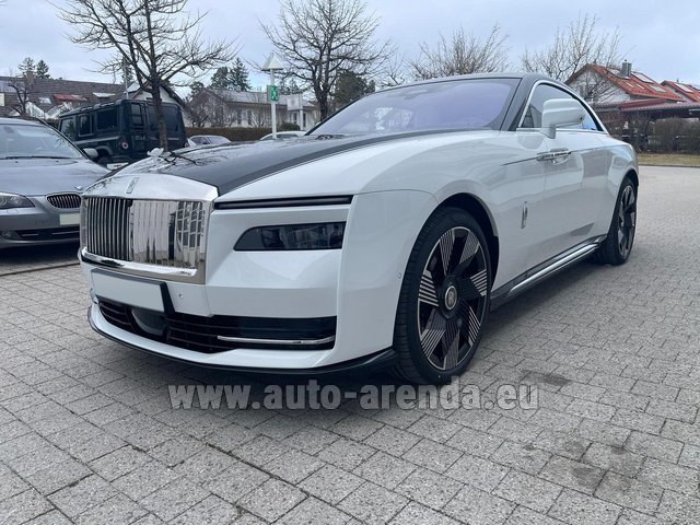 Rental Rolls-Royce Spectre Coupe Luxury Electric 2024 in the München airport