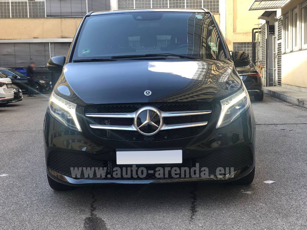 Mercedes-Benz V-Class (Viano) V 300d extra Long AMG Line vehicle for  airport transfers